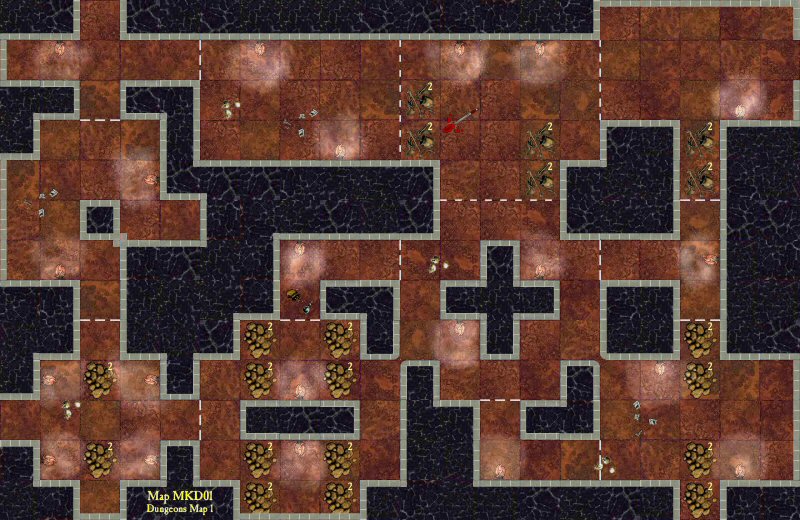 Preview of the MKD01 dungeon map
